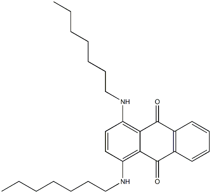 1,4-Bis(heptylamino)anthraquinone,,结构式