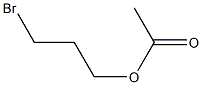 Acetic acid 3-bromopropyl ester Structure