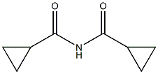 ジ(シクロプロピルカルボニル)アミン 化学構造式