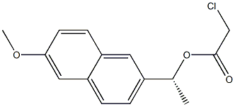 Chloroacetic acid [(R)-1-[6-methoxy-2-naphtyl]ethyl] ester|