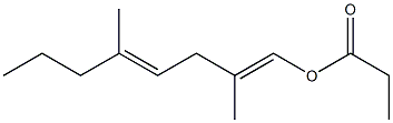 Propionic acid 2,5-dimethyl-1,4-octadienyl ester