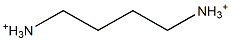 1,4-Bisammoniobutane Structure