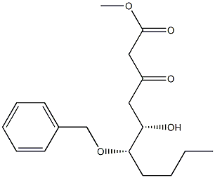 (5S,6S)-6-Benzyloxy-5-hydroxy-3-oxodecanoic acid methyl ester