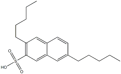 3,7-Dipentyl-2-naphthalenesulfonic acid