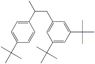 1-(3,5-Di-tert-butylphenyl)-2-(4-tert-butylphenyl)propane Structure