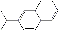 1,2,4a,8a-Tetrahydro-7-isopropylnaphthalene Struktur