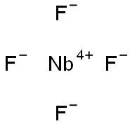Niobium(IV) tetrafluoride Structure
