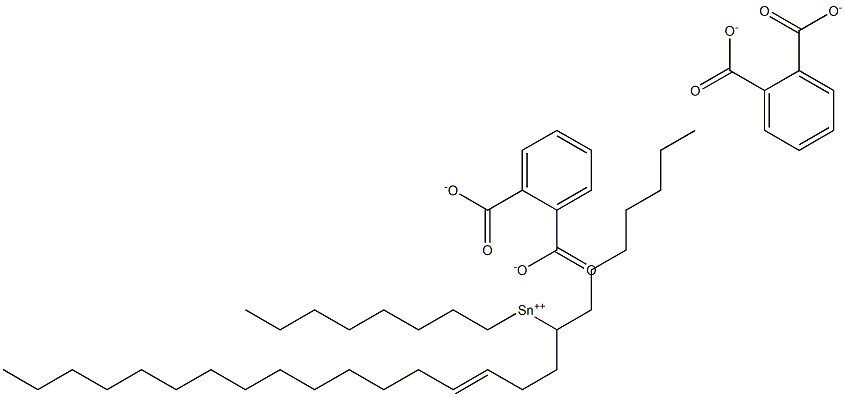 Bis[phthalic acid 1-(3-heptadecenyl)]dioctyltin(IV) salt