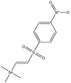 [(E)-2-(Trimethylstannyl)ethenyl] (4-nitrophenyl) sulfone