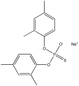 Dixylenyl monothiophosphate sodium salt 结构式