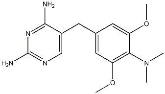 2,4-Diamino-5-[4-dimethylamino-3,5-dimethoxybenzyl]pyrimidine