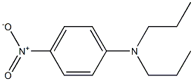 4-ニトロ-N,N-ジプロピルベンゼンアミン 化学構造式