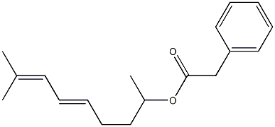 Phenylacetic acid 1,7-dimethyl-4,6-octadienyl ester|