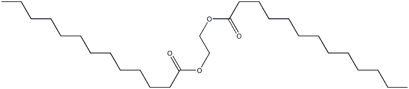 ジトリデカン酸1,2-エタンジイル 化学構造式