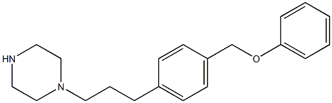 1-[3-[p-(Phenoxymethyl)phenyl]propyl]piperazine Structure