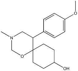 5-(4-Methoxyphenyl)-3-methyl-1-oxa-3-azaspiro[5.5]undecan-9-ol|