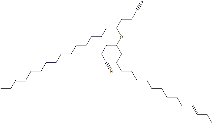 2-Cyanoethyl(13-hexadecenyl) ether Struktur