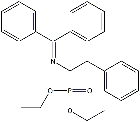 [1-(Diphenylmethylene)amino-2-phenylethyl]phosphonic acid diethyl ester