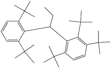 1-(2,3,6-Tri-tert-butylphenyl)-1-(2,6-di-tert-butylphenyl)propane