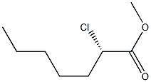 (S)-2-Chloroheptanoic acid methyl ester,,结构式