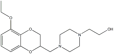 4-[(2,3-Dihydro-5-ethoxy-1,4-benzodioxin-2-yl)methyl]-1-piperazineethanol