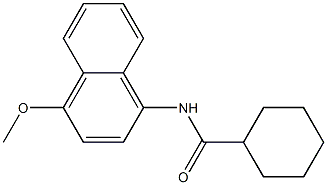  N-(4-Methoxy-1-naphtyl)cyclohexanecarboxamide