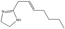 2-(2-Heptenyl)-1-imidazoline,,结构式