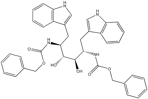 (2S,3R,4R,5S)-1,6-Bis(1H-indol-3-yl)-2,5-bis[(benzyloxycarbonyl)amino]hexane-3,4-diol