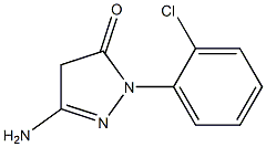 3-Amino-1-(2-chlorophenyl)-5(4H)-pyrazolone|
