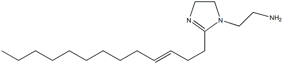 1-(2-Aminoethyl)-2-(3-tridecenyl)-2-imidazoline,,结构式