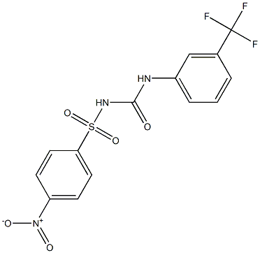 1-(3-Trifluoromethylphenyl)-3-(4-nitrophenylsulfonyl)urea