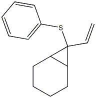 7-Ethenyl-7-(phenylthio)bicyclo[4.1.0]heptane Struktur