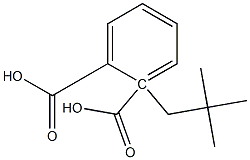 (+)-Phthalic acid hydrogen 1-[(R)-2,2-dimethyl-(1-2H)propyl] ester,,结构式