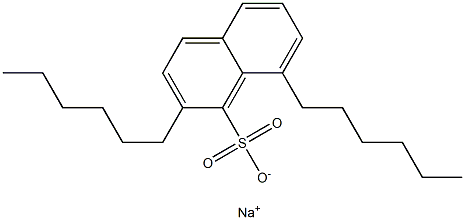  2,8-Dihexyl-1-naphthalenesulfonic acid sodium salt