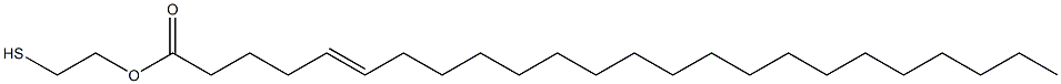 5-テトラコセン酸2-メルカプトエチル 化学構造式