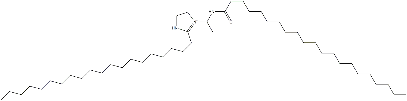 1-[1-(Henicosanoylamino)ethyl]-2-icosyl-1-imidazoline-1-ium,,结构式