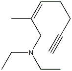 (Z)-6-Methyl-7-(diethylamino)-5-hepten-1-yne