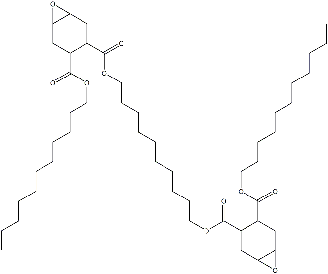 Bis[2-(undecyloxycarbonyl)-4,5-epoxy-1-cyclohexanecarboxylic acid]1,10-decanediyl ester