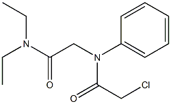 2-Chloro-N-[(diethylcarbamoyl)methyl]acetanilide