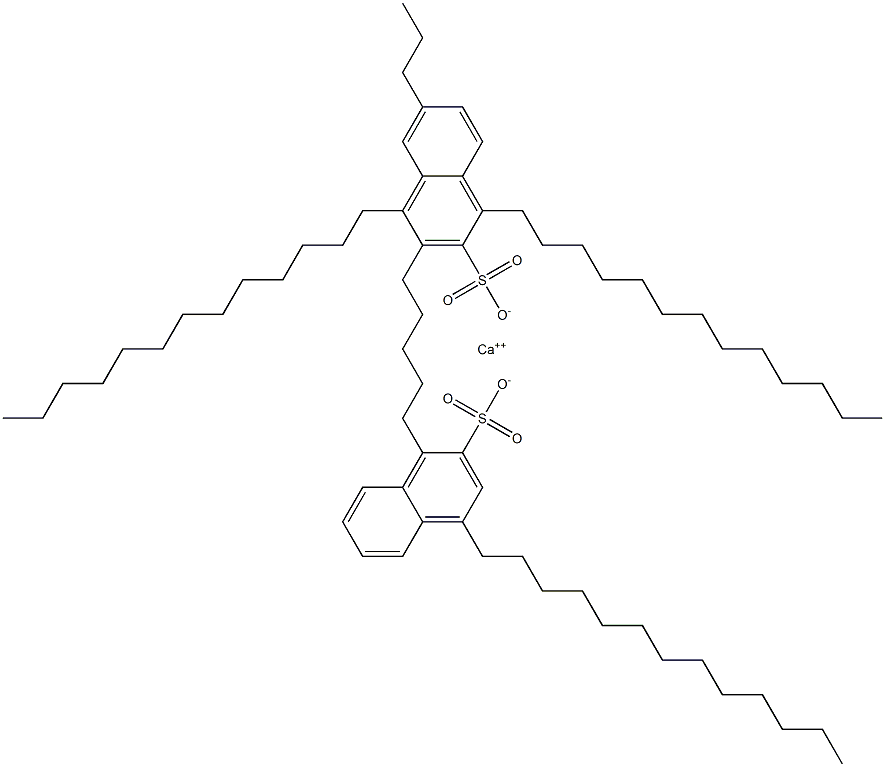 Bis(1,4-ditridecyl-2-naphthalenesulfonic acid)calcium salt