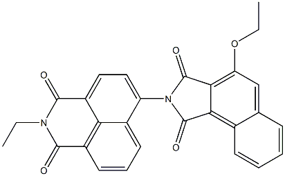  N-[(2,3-Dihydro-2-ethyl-1,3-dioxo-1H-benzo[de]isoquinoline)-6-yl]-3-ethoxynaphthalimide