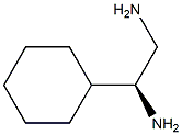 [S,(+)]-1-Cyclohexylethylenediamine Structure