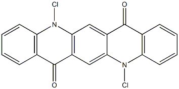 5,12-Dichloro-5,12-dihydroquino[2,3-b]acridine-7,14-dione Structure