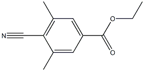 4-Cyano-3,5-dimethylbenzoic acid ethyl ester|