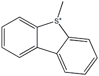 5-Methyldibenzothiophen-5-ium Structure