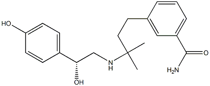 3-[3-[[(R)-2-(4-Hydroxyphenyl)-2-hydroxyethyl]amino]-3-methylbutyl]benzamide