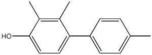 2,3-ジメチル-4-(4-メチルフェニル)フェノール 化学構造式