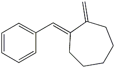 1-Benzylidene-2-methylenecycloheptane Structure