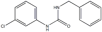 1-(3-Chlorophenyl)-3-benzylurea Structure