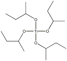 Tetra-sec-butoxytitanium(IV) Structure